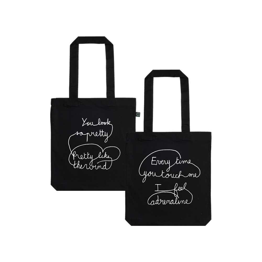 Black Friday screen print tote bag