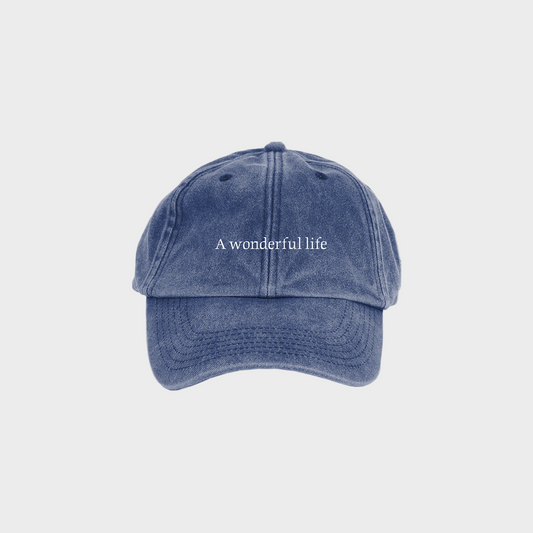 Tom Odell 'A Wonderful Life' blue denim Cap