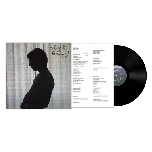 Black Friday black Vinyl + lyric sheet