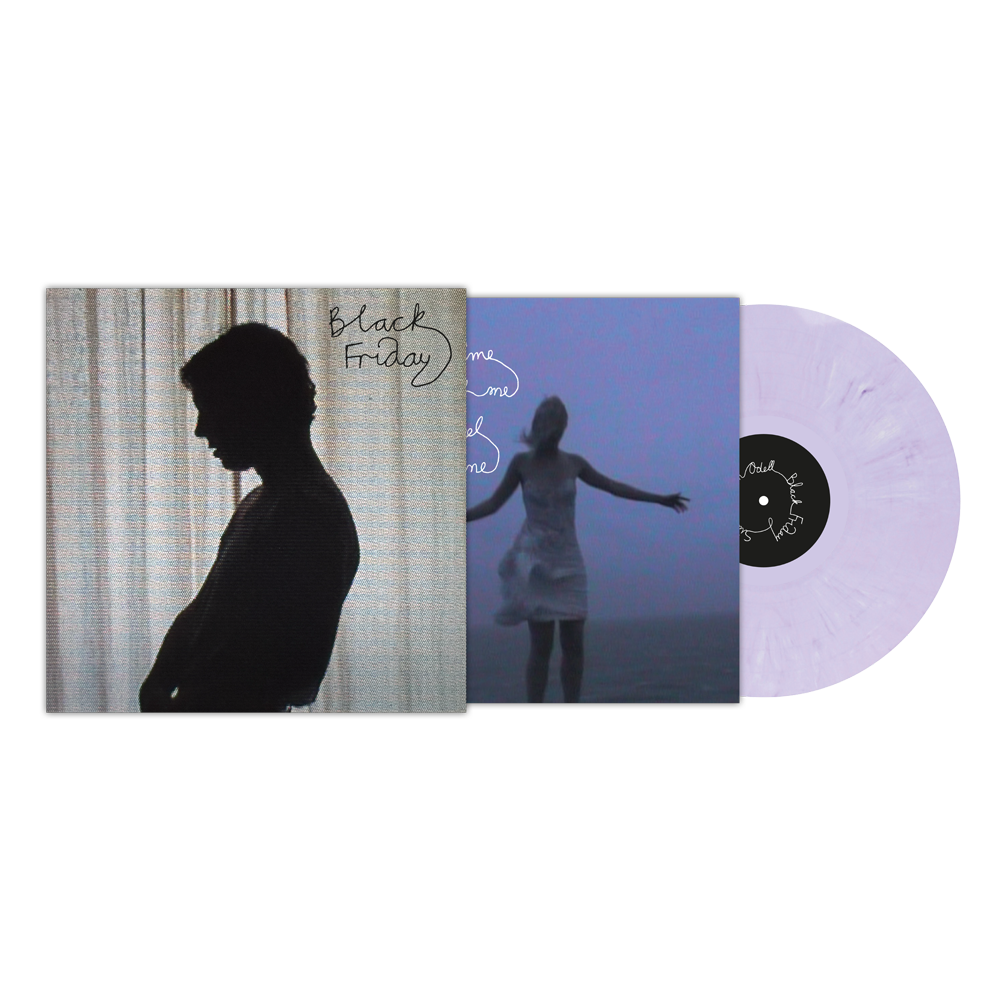 Black Friday limited edition deluxe gatefold purple vinyl + lyric sheet