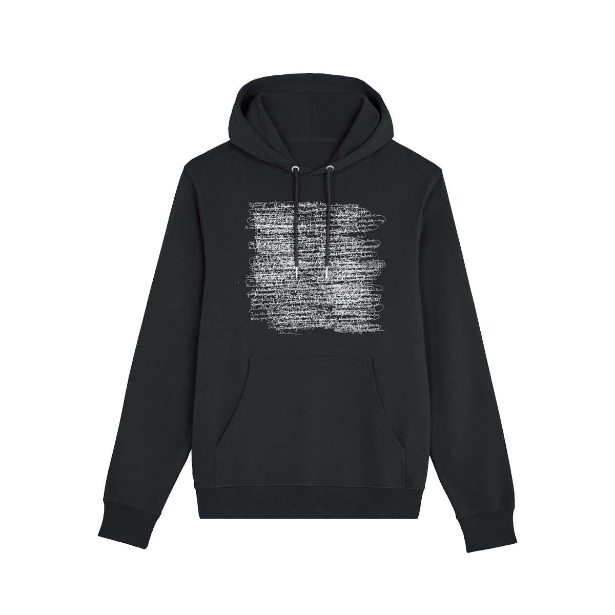 Black Friday Scribble black hoodie