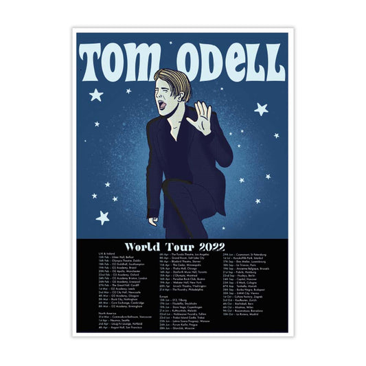 Tom Odell 2022 World Tour Poster #3